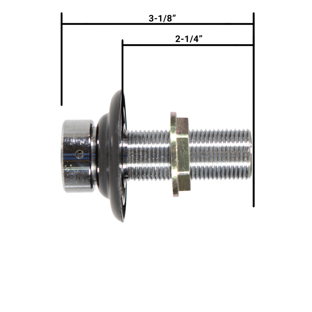 Beer Shank Extension Faucet Assembly – Chrome Plated Brass